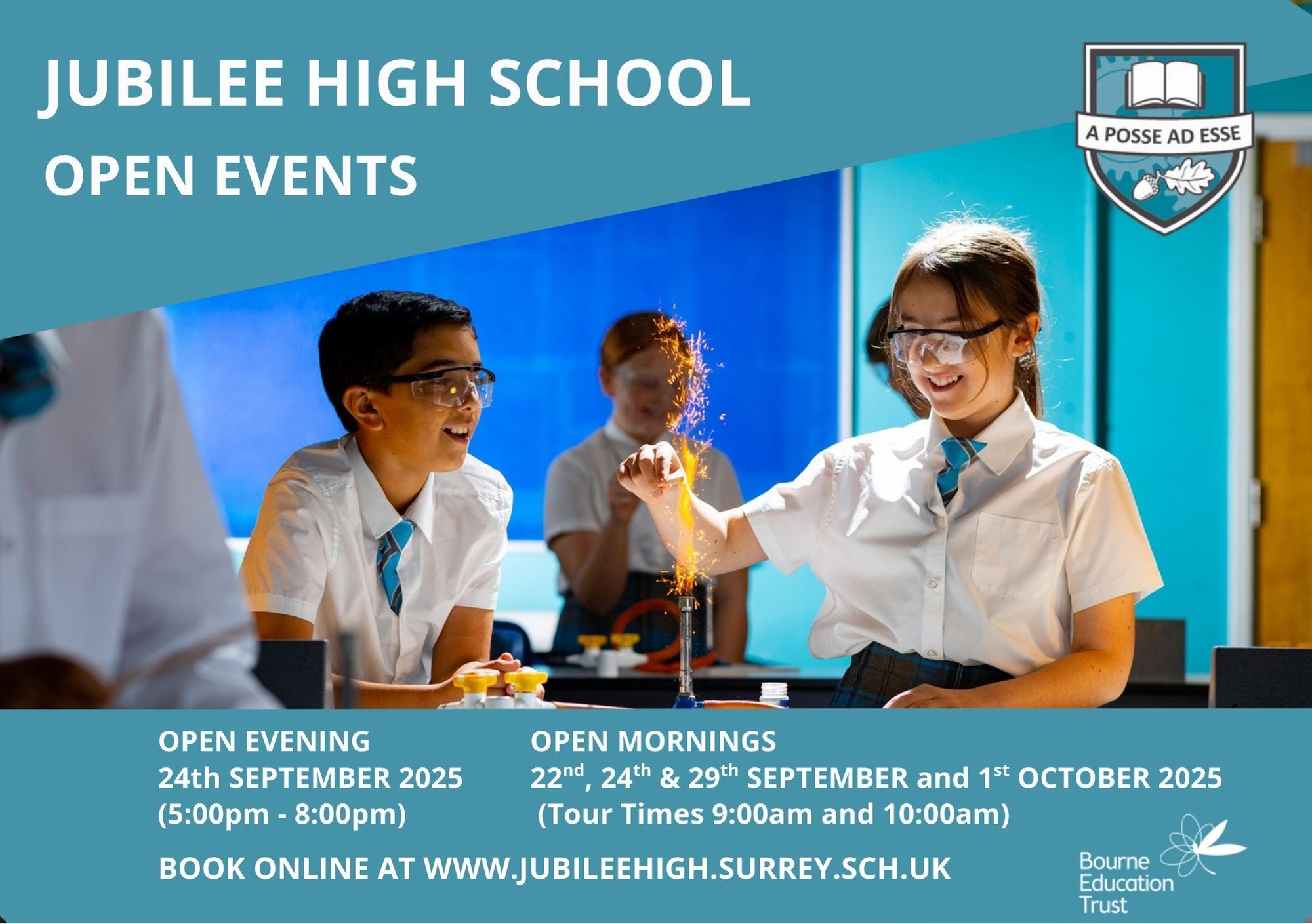 JHS open events 2025 flyer 2025 26 JPG